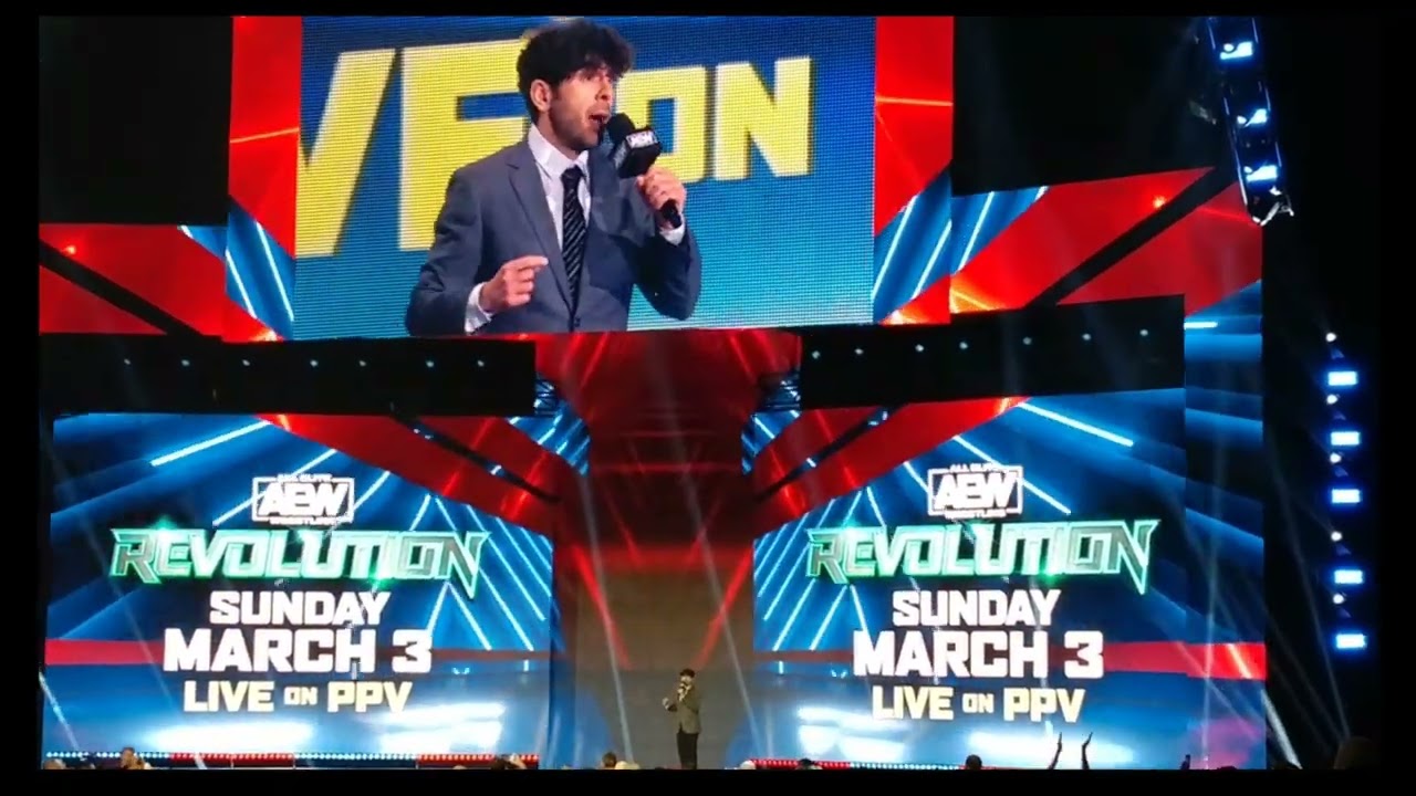 AEW Post Dynamite 02.07.24 Tony Khan Phoenix AZ Speech