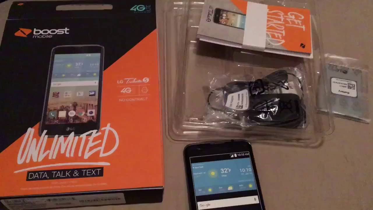 Boost Mobile LG Tribute 5