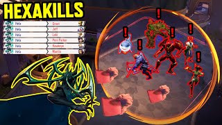 20 Minutes of INSANE Marvel Rivals Hexakills
