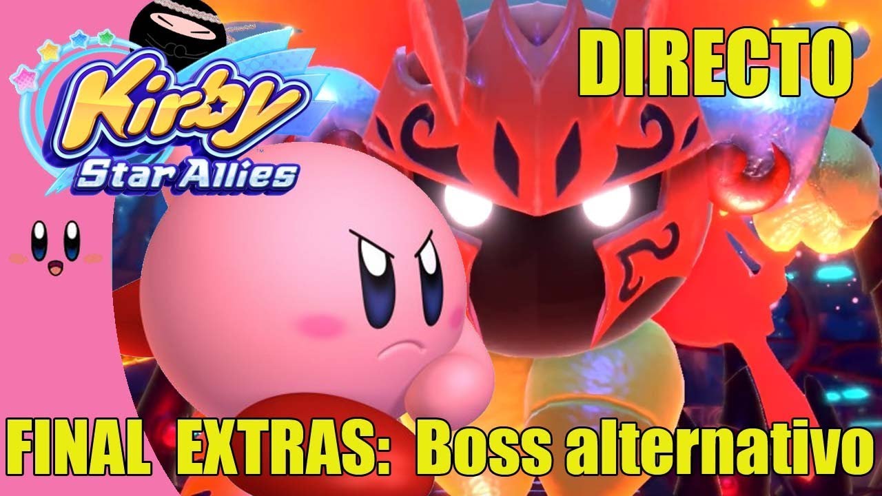 DIRECTO: Kirby Star Allies EXTRAS | Desbloqueando el jefe alternativo |  FINAL de la serie - YouTube