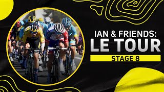 Watch more tour de france videos here: https://bit.ly/3h1fdxk the hard
racing on stage seven with make eight of 2020 very interestin...
