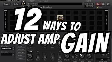 Fractal Audio AX8 Tutorial: 12 Ways To Adjust Amp Gain