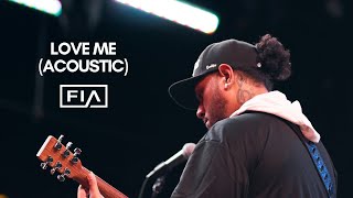 Video thumbnail of "Fia - Love Me [Live Acoustic]"