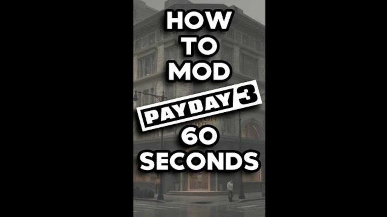 So i managed to get PAYDAY 3 to load a mod PAK. : r/paydaytheheist