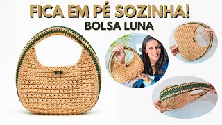 Tığ işi çanta kendi başına dik duruyor! Kimsenin size söylemediği sır (ekran yok) Luna Çanta screenshot 4