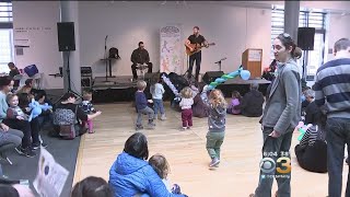 National Museum Of American Jewish History Hosts Annual Being 'Blank' On Christmas Event