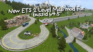 ETS2 Map Mod for Bus Simulator Indonesia | BUSSID ETS2 Europe Map Mod Download & Drive screenshot 1