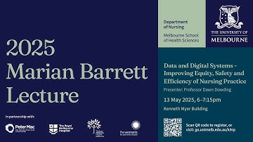 2025 Marian Barrett Lecture: Data and Digital Systems