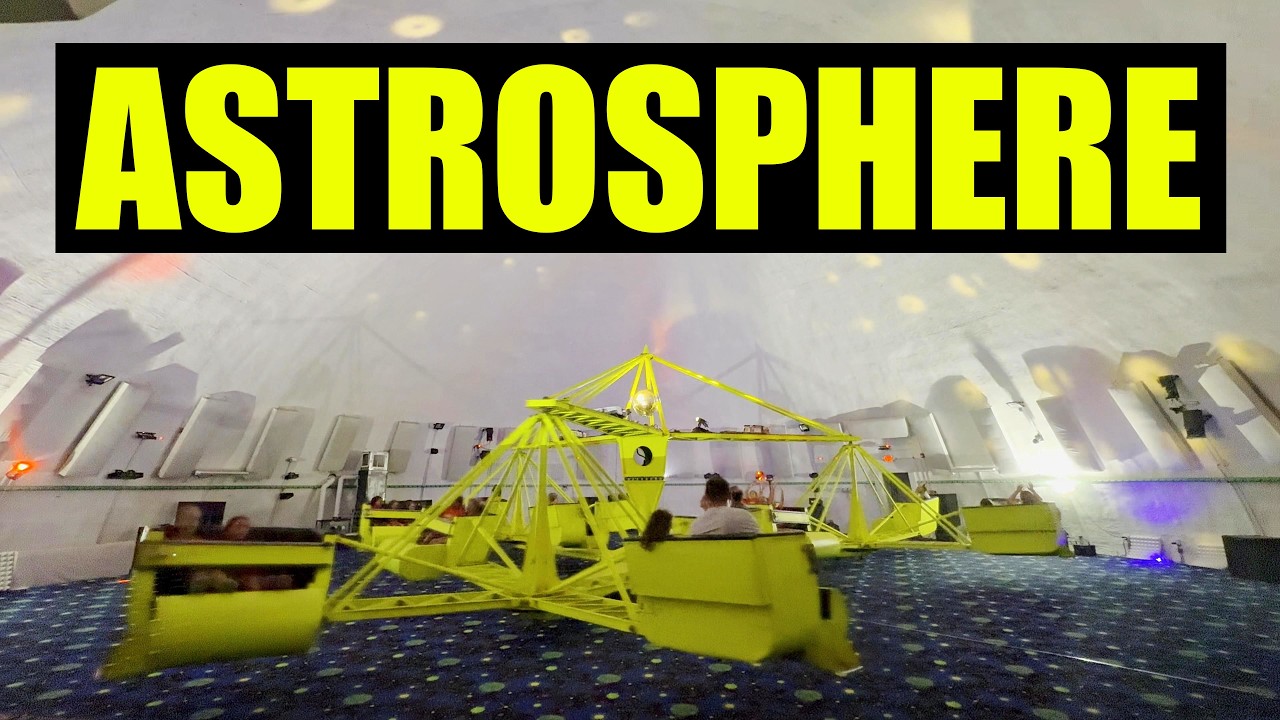 Astrosphere Ride at Funtown Splashtown USA (World's Greatest Scrambler) Full Show Off Ride