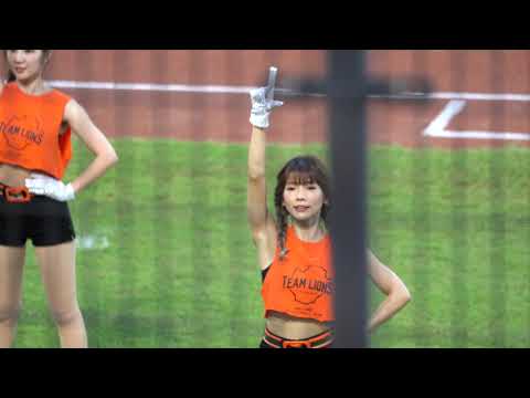 200618  台南球場    先發打序應援_獅王點將     Uni-Girls_芮絲