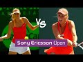 Sharapova vs Wozniacki ● 2012 Miami (SF) Highlights