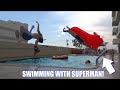 SWIMMING WITH SUPERMAN!