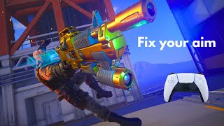 How To Fix Your Controller Aim In Overwatch ( + aim map code)