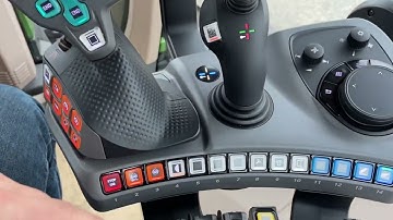 FendtOne handle and fingertip programming