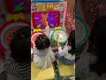 2歳、アンパンマンたいこで「アンパーンチ！」「ばいばいキーン！」#shorts