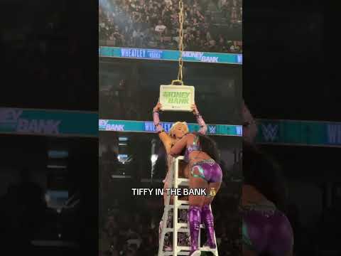 Tiffany Stratton wins #MITB for a second time 🔥🔥