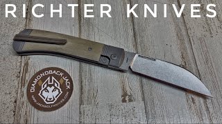Richter Knives 194 **NEW RELEASE!!!**JACK WOLF KNIVES DIAMOND BACK JACK