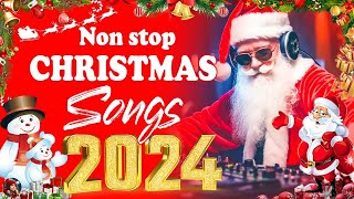 Non-stop Christmas Songs Medley with lyrics 🎅🎁 Top Best Christmas Songs lyrics 🎄🎅2023 2024