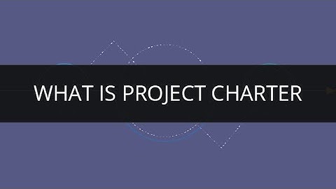 What is a project charter? | Edureka