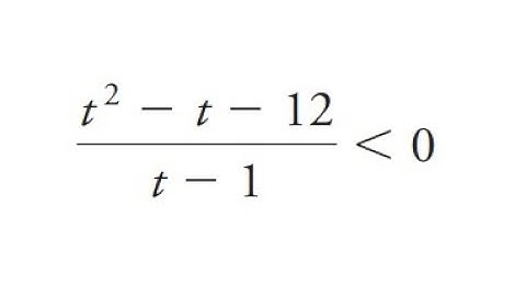Grade 12 Advanced Functions - Solving rational inequality (ch 5.5)
