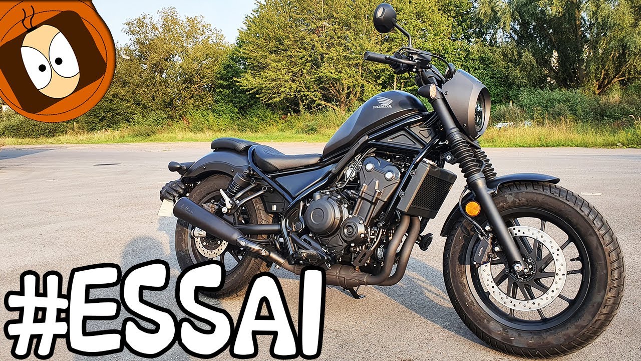 ESSAI : HONDA REBEL S 2020 - UN CHARME DE FOU ! #MOTOVLOG - YouTube