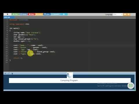 Class 01  Variable, Input, Output in C++