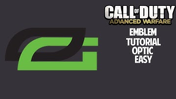 OPTIC GAMING EMBLEM   Advanced Warfare Emblem Tutorial