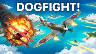 We take to the sky's in Dogfight Gameplay - With Legendary WWII Fighter Planes screenshot 2