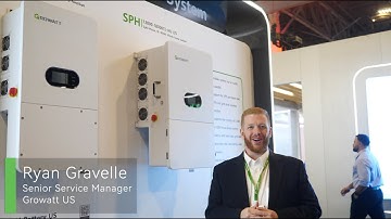 Growatt at RE+ 2025 | SPH Hybrid Inverter with Flexibility, Scalability & Backup Solutions