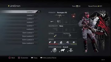 My GameBattles Load Out Classes!!