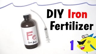 How To Make: Diy Aquarium Plant Fertilizer (iron)