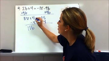 2-4 Solving Equations With Variables on Both Sides