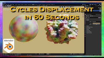 Blender Cycles Displacement in 60 Seconds