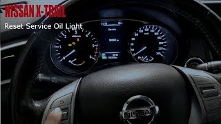 Nissan X Trail - Reset Service Oil Light