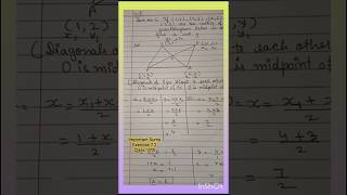 Exercise 7.2 Class 10th Imp Sums #coordinategeometry #maths #class10 #shorts