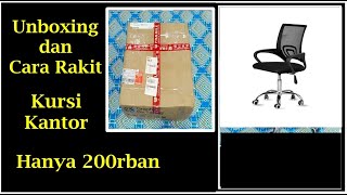 Cara Merakit Kursi Kantor/Kursi belajar Type D402