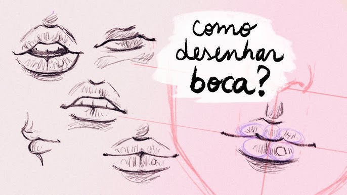49 ideias de Boca gacha base  tutoriais de desenho, desenho de rosto,  desenho de lábios
