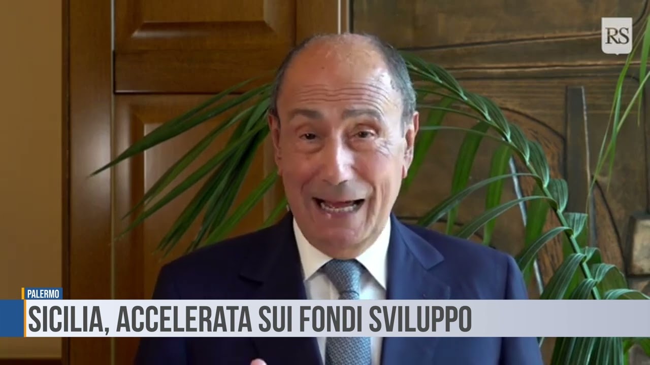 Palermo: Sicilia, accelerata sui fondi sviluppo