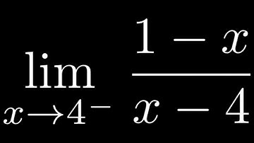 How to Compute a One Sided Limit with Variables in the Numerator