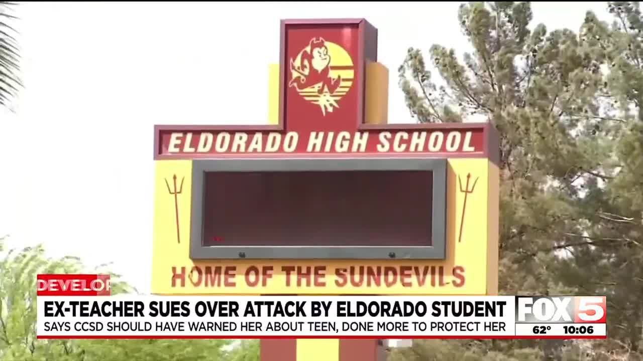 Las Vegas teacher attacked by student sues school district YouTube