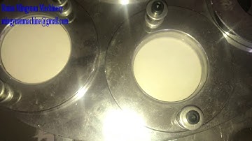 Ultrasonic heater Gear box paper cup machine testing running 14 OZ Cup for Vietnam Client