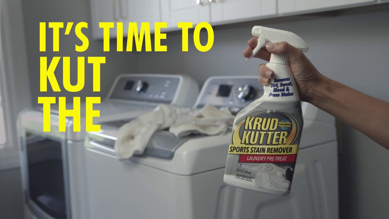 Quickly Remove Sports Stains with Krud Kutter® Sports Stain Remover