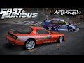 Toretto Vs Earl RX 7 Vs Lancer EVO8 Blacklist 9 In NFS MW Toretto Vs Earl RX 7 Vs Lancer EVO8 Blacklist 9 In NFS MW