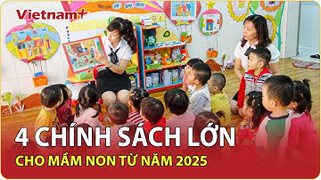 Giáo dục mầm non đổi mới toàn diện từ năm học 2025–2026 với 4 chính sách then chốt