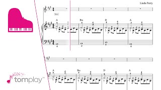 Play 4 Non Blondes on the piano: What's up - Sheet Music Arrangement