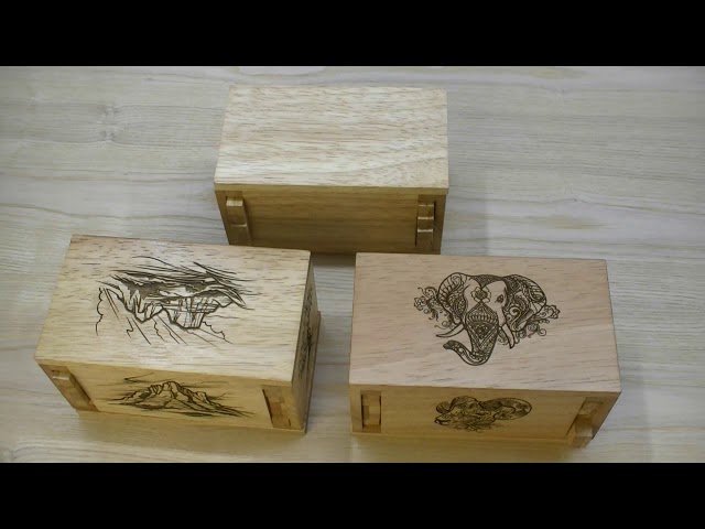  Secret Lock Box - Premium Model - Wooden Puzzle Boxes for  Adults : Handmade Products