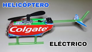 Cómo Hacer un Helicóptero Eléctrico Usando Caja de Colgate | Proyecto Casero