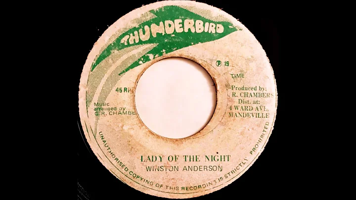 Winston Anderson - Lady Of the Night / Version [19...