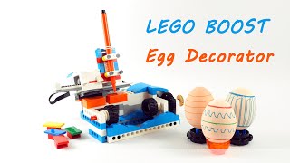 Lego Boost Egg Decorating Machine #StayHome, build  #WithMe