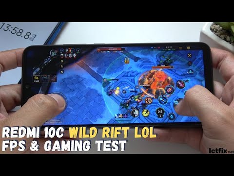 Redmi 10C Wild Rift Gaming test | Lol Mobile